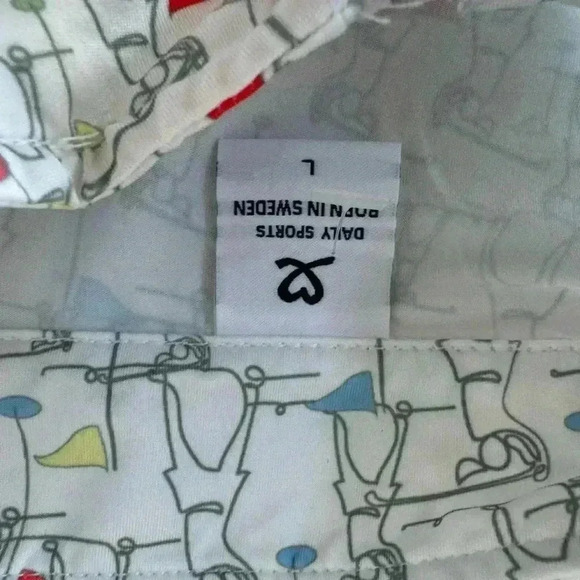 Daily Sports Marseille Marcelle White Cap Sleeve Polo Large - Picture 3 of 5